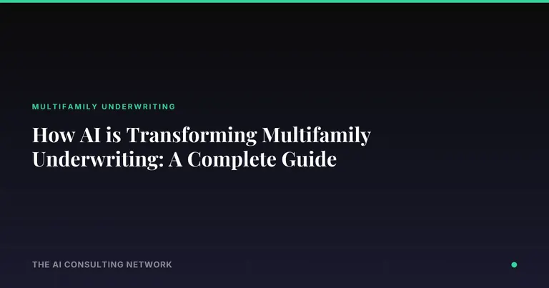 How AI is Transforming Multifamily Underwriting: A Complete Guide