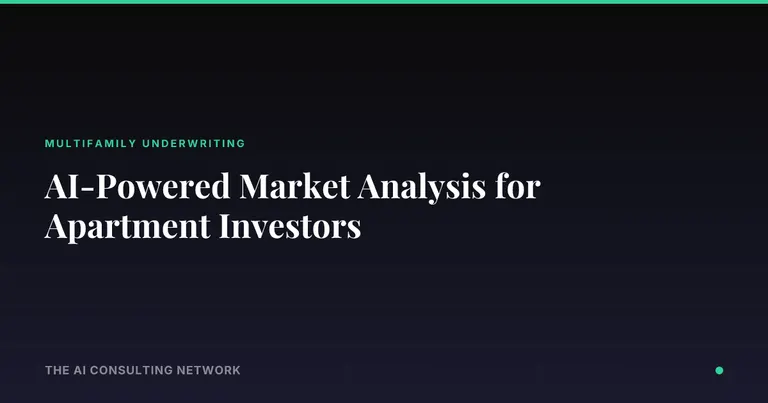 AI-Powered Market Analysis for Apartment Investors