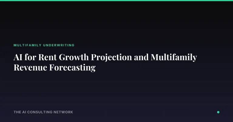AI for Rent Growth Projection and Multifamily Revenue Forecasting