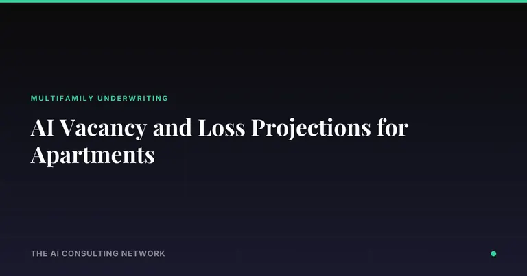 AI Vacancy and Loss Projections for Apartments